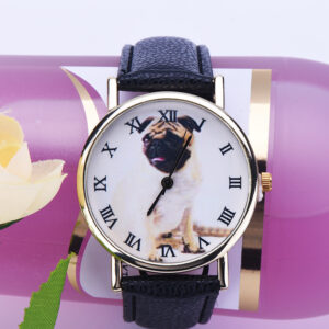 Fashion Leisure Lovely Puppy Quartz Watch